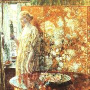 Childe Hassam Tangara china oil painting artist